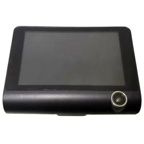 Автомобільний відеореєстратор DVR T655 HDR LCD 4 " Full Hd 3 камери, авторегістратор з камерою заднього виду з автономним живленням і датчиком удару