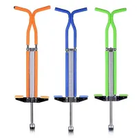 Дитячий джампер Коник на пружині Street Hit Pogo Stick, палиця скакалка для дітей, стрибучий тренажер палиця-скакалка Пого Стік для стрибків до 50 кг