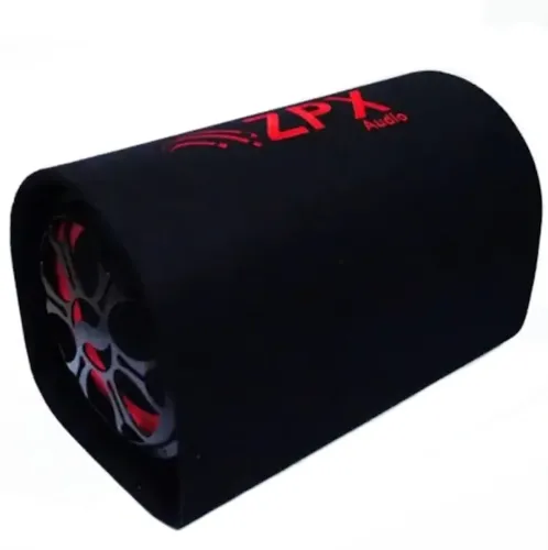 Автомобільний Активний Bluetooth сабвуфер бочка ZPX ZX-12SUB 1200W 12 " дюймів з вбудованим підсилювачем і пультом, Автомобільна колонка саб в машину