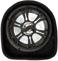 Автомобільний Активний Bluetooth сабвуфер бочка ZPX ZX-10SUB 1000W 10 " дюймів з вбудованим підсилювачем і пультом, Автомобільна колонка саб в машину