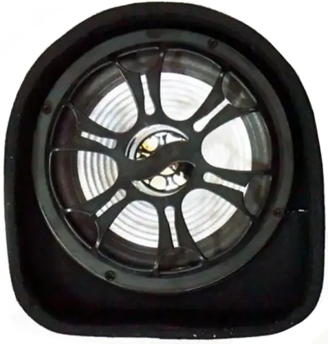 Автомобільний Активний Bluetooth сабвуфер бочка ZPX ZX-10SUB 1000W 10 " дюймів з вбудованим підсилювачем і пультом, Автомобільна колонка саб в машину