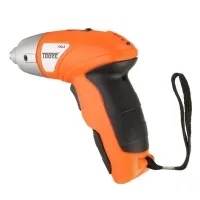 Бездротова електровикрутка Tools Tuoye Cordless Screw, акумуляторний міні шуруповерт з 4 бітами і адаптером, електро викрутка 4 біти в комплекті