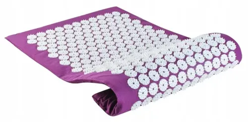 Ортопедичний акупунктурний масажний килимок Acupressure Mat для спини, голови, шиї, ніг, стоп, аплікатор Кузнєцова для голчастого масажу тіла