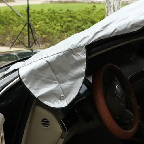Двостороння накидка чохол на лобове скло автомобіля Winter Windshield Cover 150х70 см від снігу, сонця і льоду, автомобільний чохол від замерзання
