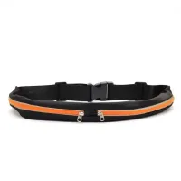 Спортивна сумка на пояс Go Runners Pocket Belt для бігу, поясний фітнес органайзер (27х10 см, 17х10) Sports Bag для тренувань, велопрогулянок