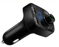Автомобільний FM трансмітер передавач Bluetooth MP3 CAR MOD MOD X8 BT, Авто ФМ модулятор в машину з зарядкою 3.1 A, Автомобільний зарядний пристрій