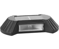 Настінний вуличний ліхтар прожектор Smart Solar Light JB-012 на сонячній батареї, акумуляторний світильник з сонячною панеллю на стіну Jb012 Чорний