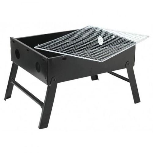 Складной барбекю гриль Morpilot TL-353 BBQ Black, 35 см, черный портативный мангал, Мини / Барбекюшница
