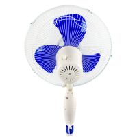 Підлоговий вентилятор Opera OP-1619 40 см stand fan 16 " 40W з регулюванням висоти, Безшумний вентилятор Опера 40Вт на підлогу 3 швидкості Білий