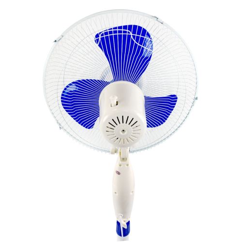 Підлоговий вентилятор Opera OP-1619 40 см stand fan 16 " 40W з регулюванням висоти, Безшумний вентилятор Опера 40Вт на підлогу 3 швидкості Білий