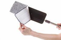 Швабра лентяйка Supretto Scratch Cleaning Mop с большим ведром и автоматическим отжимом, большая с самоотжимом Spin Mop 360
