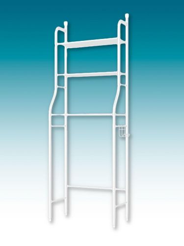 Стойка над унитазом Supretto Toilet Rack БЕЛАЯ TW-101 напольный стеллаж, полка, органайзер для хранения, этажерка WM-64