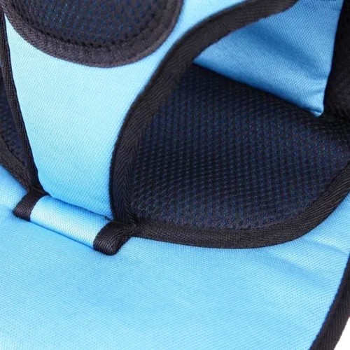 Детское бескаркасное автокресло Multi Function Car Cushion Синий, Универсальное авто кресло ребенку в машину до 25 кг, Удобное автомобильное кресло