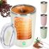 Автоматична чашка мішалка Magnetic Self Stirring Coffee mugs 350 мл з міксером для розмішування кави Термокружка з автосмешиванием YOUZI з кришкою