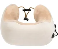 Бездротова масажна подушка Gelius Smart Pillow Massager GP-PM001 для зняття втоми і напруги шиї з підігрівом і вібрацією на акумуляторі