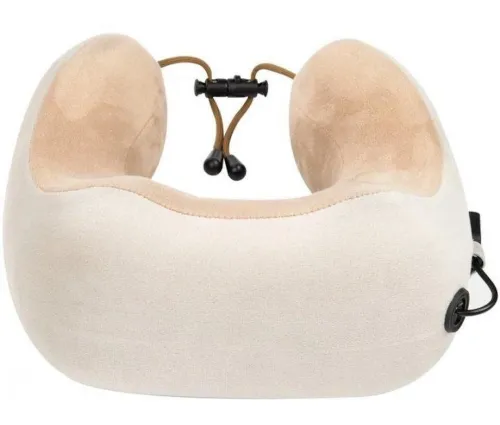 Бездротова масажна подушка Gelius Smart Pillow Massager GP-PM001 для зняття втоми і напруги шиї з підігрівом і вібрацією на акумуляторі