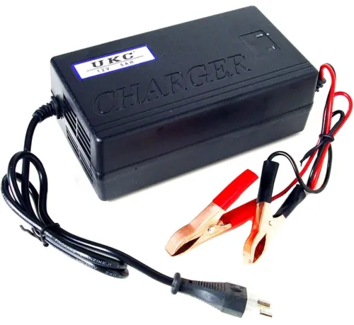 Зарядний пристрій UKC Battery Charger MA - 1205a 12V 5A для зарядки автомобільного акумулятора Зарядка для акумуляторів авто і мото 4 фази MA1205