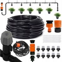 Садовий туманоутворювач 10 м Patio Mist Mistcooling Kit BD - 182 автоматична система крапельного поливу, зрошувальна система, автополив Muciakie