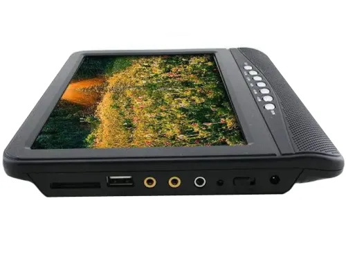 Автомобільний портативний телевізор Opera TV OP-1002 13,8 " дюймів T2 від мережі і від прикурювача, екран Опера з акумулятором USB SD в автомобіль