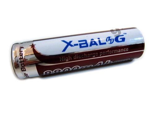 Акумуляторна літій-іонна батарейка X-Balog 18650 Li-Ion, 8800 mAh 4.2 V / універсальна акумуляторна батарея 8800 маг