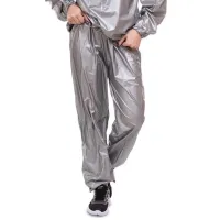 Костюм сауна для схуднення Sauna Suit термо костюм Сауна Сьют схуднення з ефектом сауни, Костюм-сауна весогонка для зганяння ваги жиросжигания Сірий