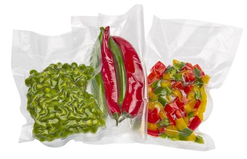 Вакуумные пакеты для вакууматора, вакуумного упаковщика 5 м х 30 см в рулоне, пленка 500см x 30см для хранения пищевых продуктов