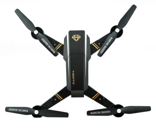 Квадрокоптер складаний професійний D5HW DRONE s9 Phantom Pro з WIFI камерою, Дрон з підсвічуванням на акумуляторі Коптер на радіокеруванні 4 DRC V4