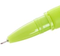 Гелева гнучка ручка у вигляді троянди Pensil Flowers ZF2088 23 см синя паста, Кулькова у вигляді квітки червона троянда товщина лінії 0.5мм для школи, Кулькова у вигляді квітки червона троянда