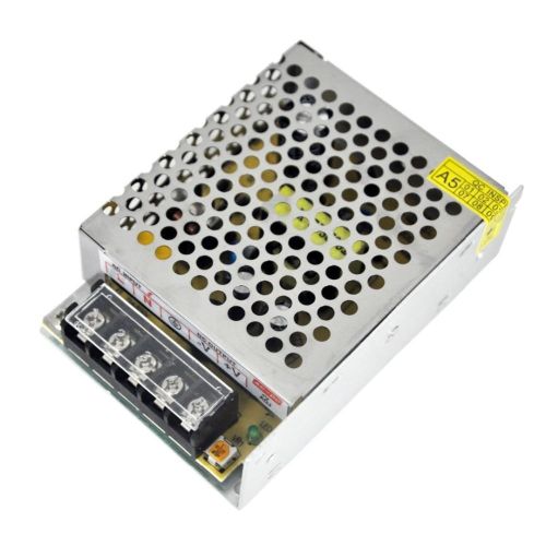 Универсальный блок питания адаптер 12V 5A 60W Brille S-60-12 Metall для SMD светодиодных лент мониторов