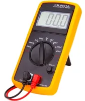 Універсальний цифровий мультиметр Digital CM 9601a, високоточний тестер вимірювач ємності і конденсаторів DT-9601A з похилим дисплеєм і опорою