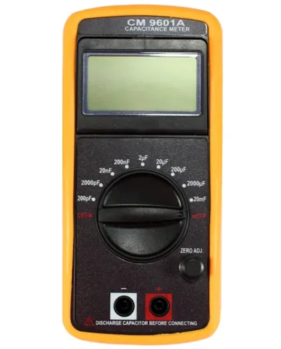 Універсальний цифровий мультиметр Digital CM 9601a, високоточний тестер вимірювач ємності і конденсаторів DT-9601A з похилим дисплеєм і опорою
