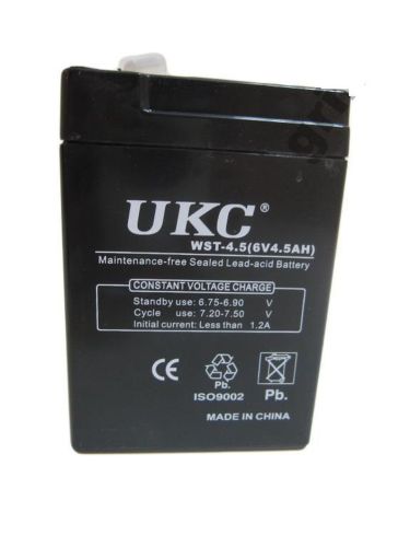 Акумулятор UKC 6V 4.5 Ah WST - 4.5 RB640B