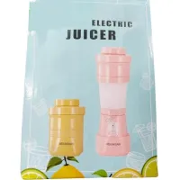Складаний силіконовий блендер Folding Juicer MeijiaxianJP-005 акумуляторний для соку 500мл, Бездротова USB соковижималка для змішування смузі JP005