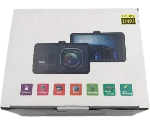 Автомобільний відеореєстратор vihicle blackbox DVR 626 Full HD 1080p з HDMI виходом, авторегістратор 2.7 дюйма з детектором руху Чорний