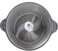 Электрический измельчитель мясорубка Cooking Молния ZP-051 600W с двухъярусным лезвием Металлический кухонный блендер мини комбайн с чашей 2л BT-7019