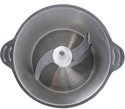 Электрический измельчитель мясорубка Cooking Молния ZP-051 600W с двухъярусным лезвием Металлический кухонный блендер мини комбайн с чашей 2л BT-7019