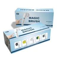 Электрическая беспроводная щетка Electric Cleaning Brush для мытья и уборки 5 в 1 Многофункциональная аккумуляторная USB щетка с насадками для чистки