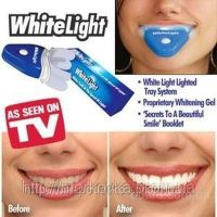 Відбілювання зубів в домашніх умовах White Light Tooth, відбілювач