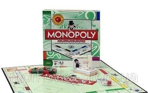 Настільна гра Монополія Hasbro 6123 оригінал Monopoly якість!