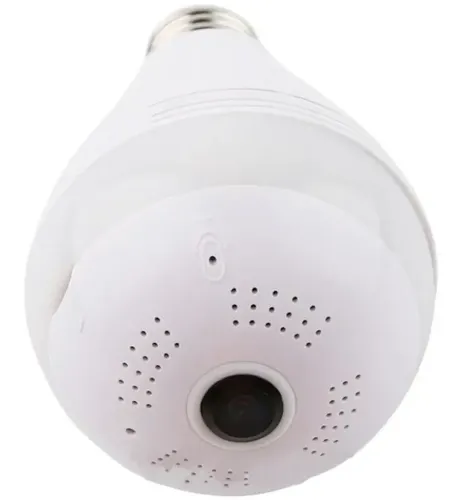 Бездротова панорамна IP Wi-Fi камера відеоспостереження лампочка в патрон E27 CAMERA SMART CAD-B13 H302 2MP стельова з віддаленим доступом 1080P