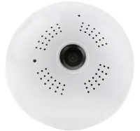 Бездротова панорамна IP Wi-Fi камера відеоспостереження лампочка в патрон E27 CAMERA SMART CAD-B13 H302 2MP стельова з віддаленим доступом 1080P