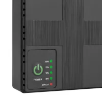Джерело безперебійного живлення ДБЖ UPS DC1018P для WI-Fi роутера 5V 9V 12V Power Bank 10400 mAh, бесперебойник 18W для модему комутаторів і камер