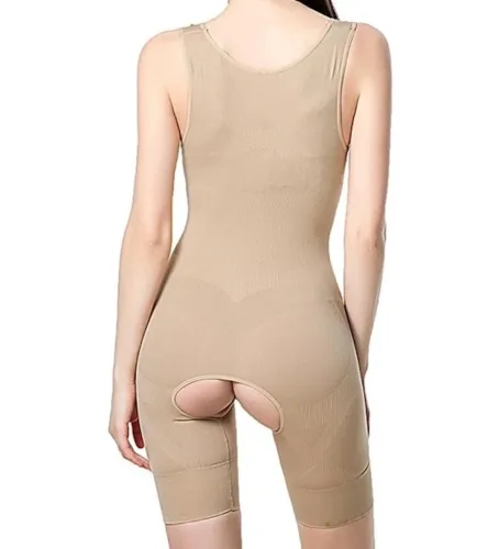 Професійне коригуючий білизна комбідрес Slim Shapewear жіночий стягуючий для схуднення і корекції фігури з бретельками S / M L / XL XXL / XXXL