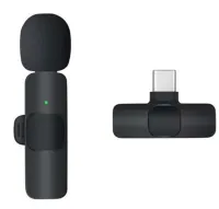 Бездротовий петличний мікрофон K8 Plus з Type-C для смартфона з прищіпкою на одяг, Петличка з шумозаглушенням всеспрямований для блогера