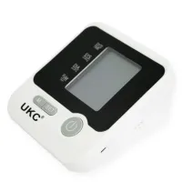 Автоматичний тонометр UKC BL - 8034 (BLPM-13) з манжетою на руку, вимірювач артеріального тиску і пульсу на передпліччі з LCD екраном Білий