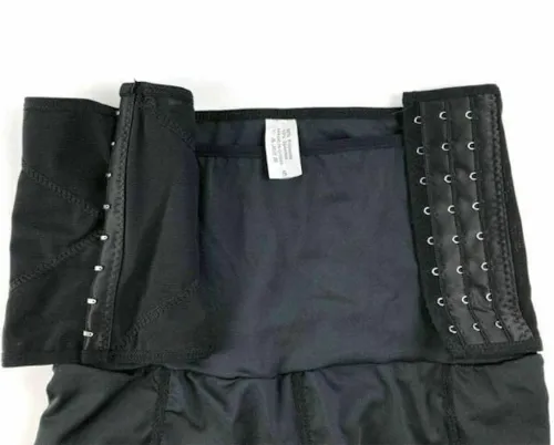 Корректирующие трусики-шорты Body Hip Pants для увеличения ягодиц с завышенной высокой талией и эффектом пуш-ап, утягивающие для бедер Черные