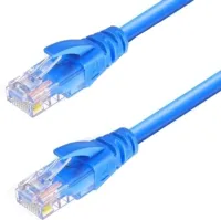 Высокоскоростной сетевой LAN кабель патч корд UTP Cat5e 30 метров RJ-45 для подключения к компьютеру интернета, Коммутационный ethernet шнур Синий