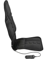 Массажная накидка на кресло Massage Cushion Inspire 083MC с подогревом в автомобиле Вибрационный массажер LY-54 для сидения от сети и прикуривателя