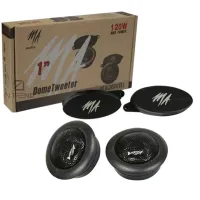 Автомобільні врізні колонки пищалки d = 6 cm Tweeter MA-260 120w 1545 динаміки в авто 2 шт, Акустика MA 260 120 Вт в машину, Автоакустика чорні