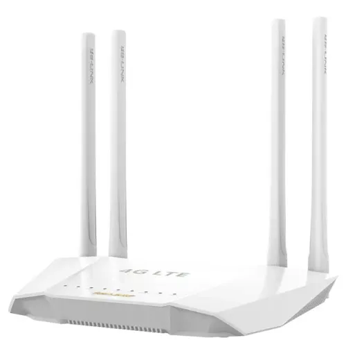 Бездротовий Wi-Fi Роутер маршрутизатор LB-Link BL-CPE450M 4G до 300 Мбіт/з зі слотом для сім карти, Wifi роутер до 300Mb / s 4 зовнішні антени Білий